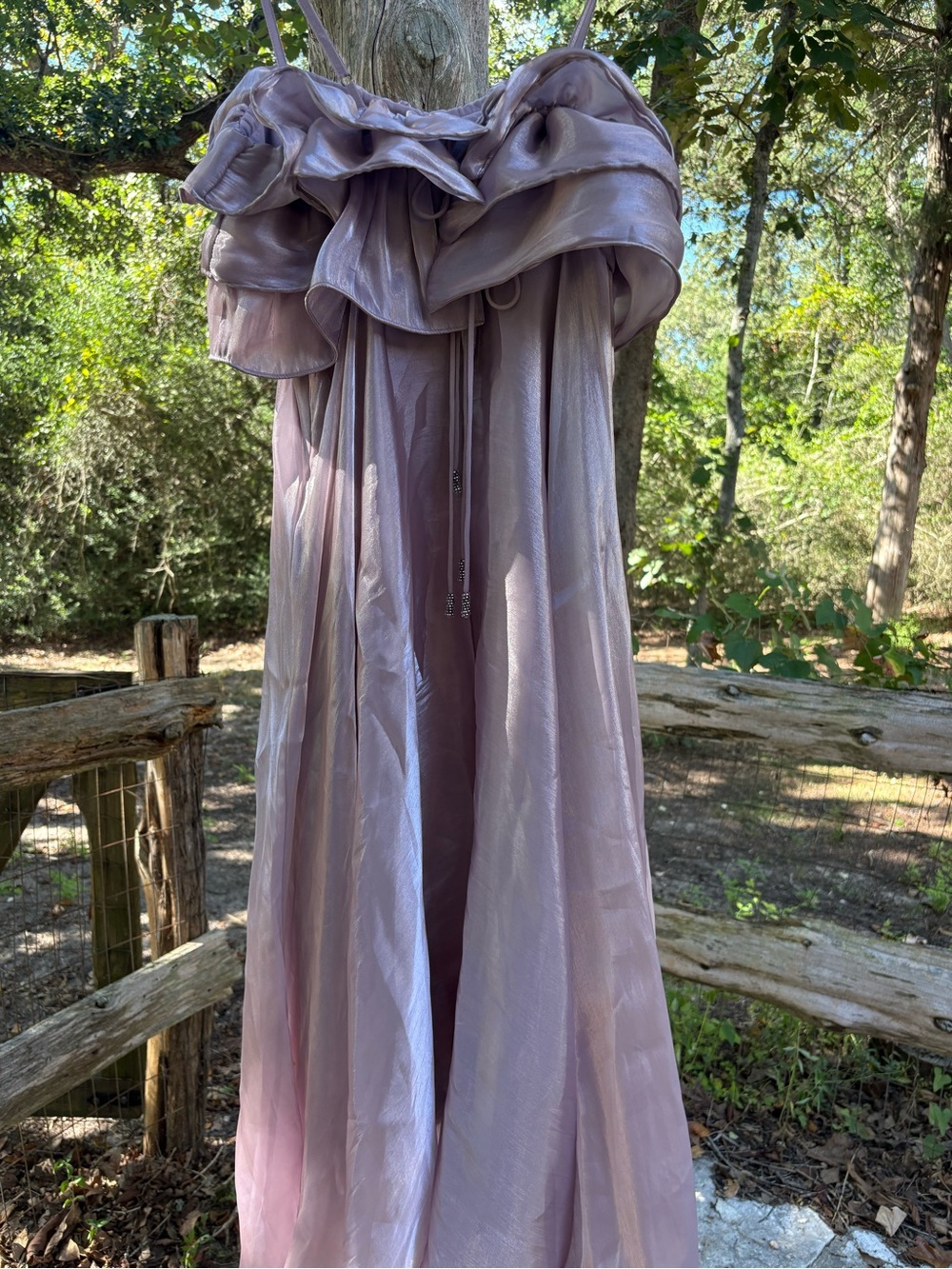 Bl-nk Rigel Sleeveless Ruffled Midi Dress - Picture 4 of 5